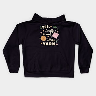 Need yarn knitting Kids Hoodie